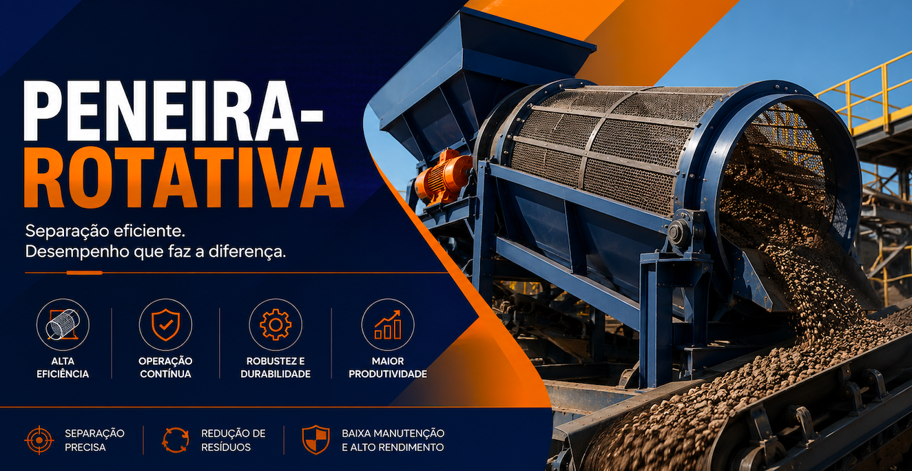 Peneira rotativa