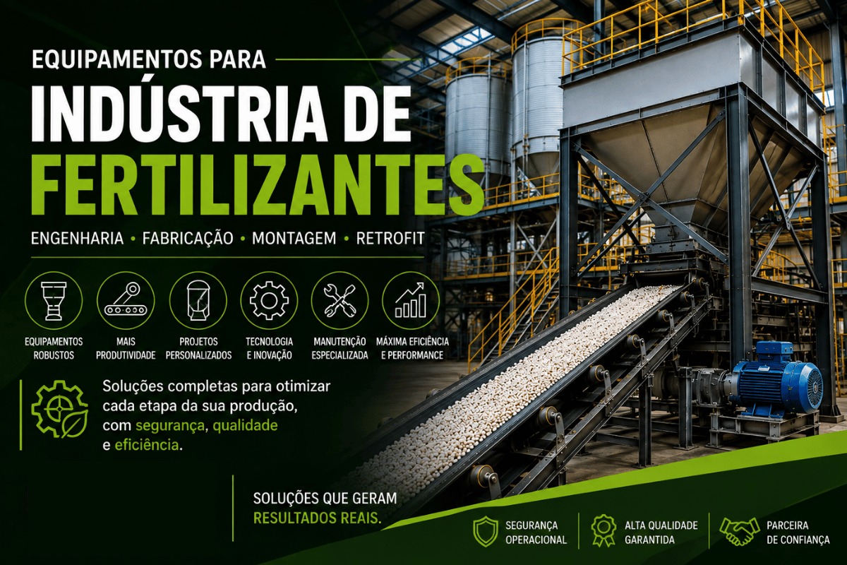 Equipamentos para Indústria de Fertilizantes